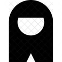 Weiblich Muslim Frau Symbol