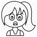 Susses Madchen Kind Kind Symbol