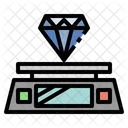 Weigh Diamond Gemology Icon