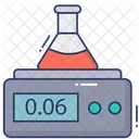 Weigh Machine Chemical Flask Laboratory Icon