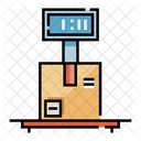 Weigh Package Package Weight Courier Icon
