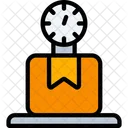 Weigh Parcel Package Logistics Icon