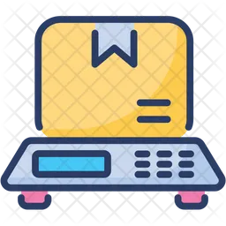 Weighing Package  Icon