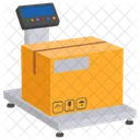 Weighing parcel  Icon