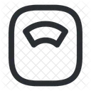Fitness Scale Gym Icon