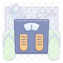 Weight Measure Equipment Icon