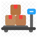 Weight Box Parcel Icon