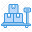 Weight Box Parcel Icon