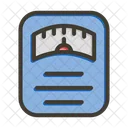 Fitness Scale Gym Icon