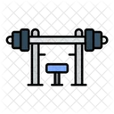 Fitness Gym Equipment Icon