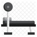 Weight Bench Lifting Bench Workout Icon