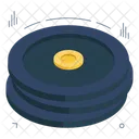 Weight Disc Weight Plate Gym Equipment Icon