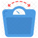 Weight Fluctuation Weight Machine Stress Effect Icon