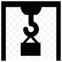 Weight Hook Forklift Crane Icon