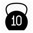 Kg Weight Gym Icon