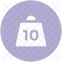 Weight Tool Iron Icon