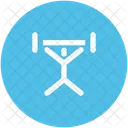 Weight Lifter Gymnast Icon
