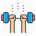 Weight Lifting Dumbbell Icon