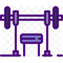 Weight Lifting Sport Play Icon