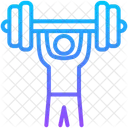 Weight Lifting Weightlift Training Icon