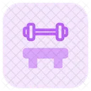 Weight Lifting Seat  Icon