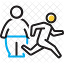 Weight Loss Slimmer Exercise Icon
