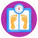 Measuring Instrument Weight Machine Obesity Scale Icon