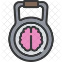 Weight Of Mental Health Support Heavy Brain Icon