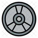 Weight Plate Gym Weight Plates Icon