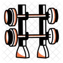 Gym Workout Exercise Icon