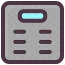 Electronic Scale Weight Icon