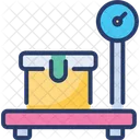 Weight Scale Package Platform Icon