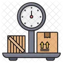 Weight Delivery Shipping Icon