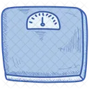 Health Scalling Weight Icon
