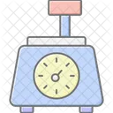 Weight Scale Lineal Color Icon Icon