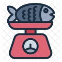 Weight Scale Fish Scale Icon