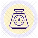 Weight Scale Line Icon Icon