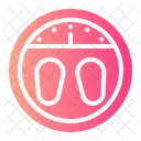 Weight Scale Reduction Waste Icon