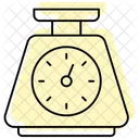 Weight Scale Color Shadow Thinline Icon Icône