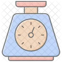 Weight Scale Lineal Color Icon Icône