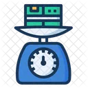 Weight Parcel Scales Icon