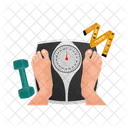 Weight Health Diet Icon