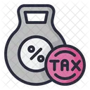 Weight Tax Weight Percentage Icon
