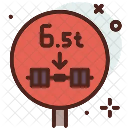 Weight Traction  Icon