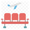 Seats Airport Furniture Icon