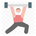 Fitness Weightlifting Gym Icon