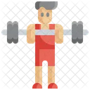 Weightlifter Weightlifting Bodybuilding Icon