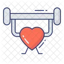 Weightlifter Exercise Avatar Icon