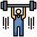Weightlifter Weightlifting Gym Icon