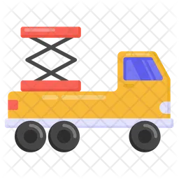 Weightlifter Truck  Icon